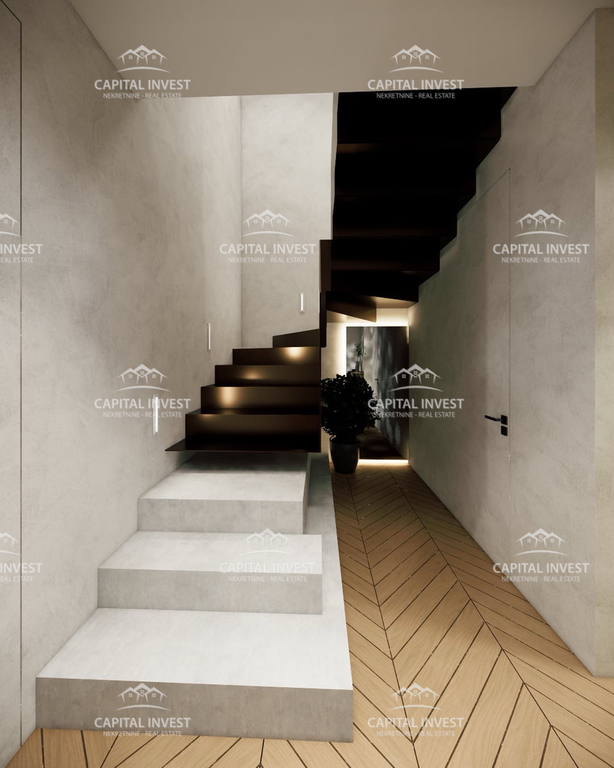 Hiša v gradnji, pogled na morje, Marčana, Istra