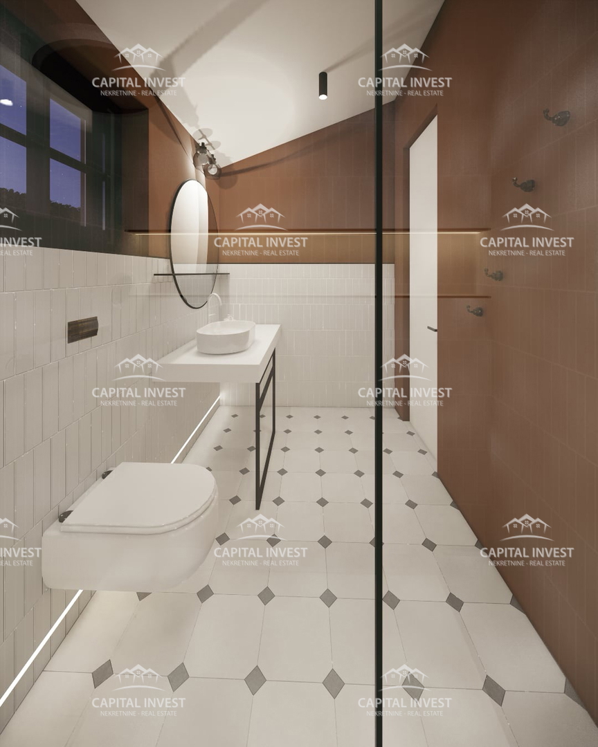 Hiša v gradnji, pogled na morje, Marčana, Istra