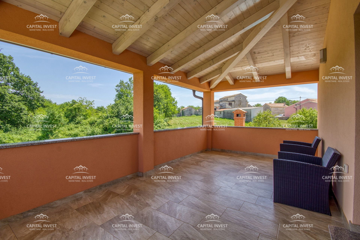 Istra, počitniška hiša v okolici Barbana