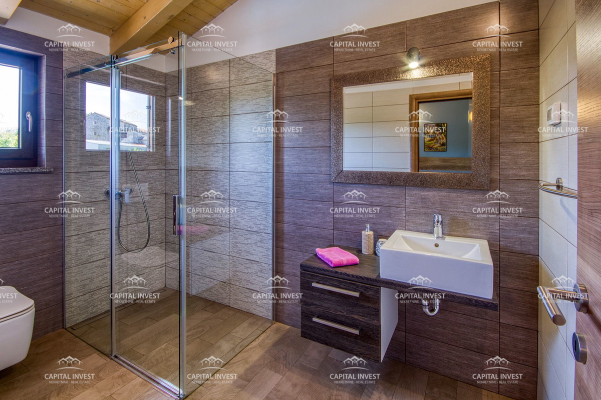 Istra, počitniška hiša v okolici Barbana