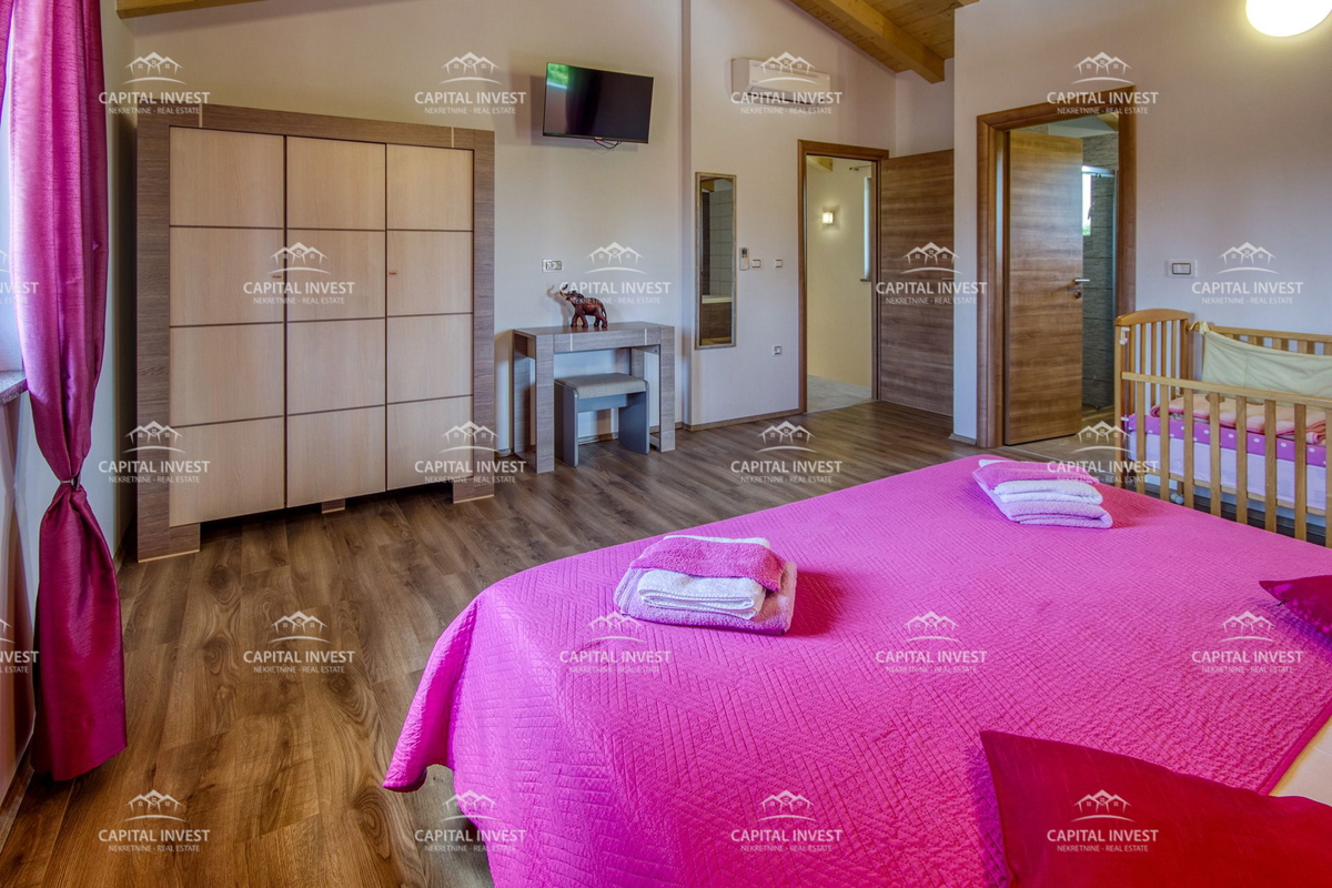 Istra, počitniška hiša v okolici Barbana