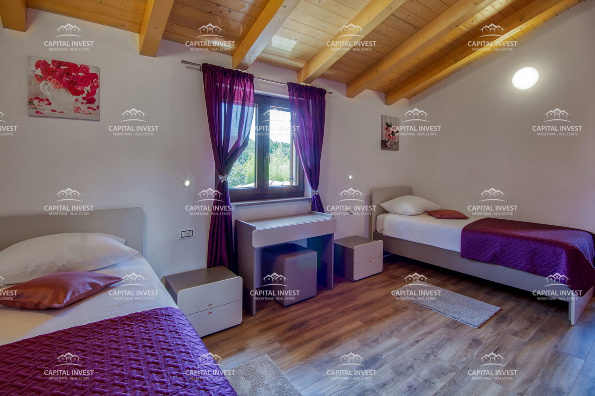 Istra, počitniška hiša v okolici Barbana