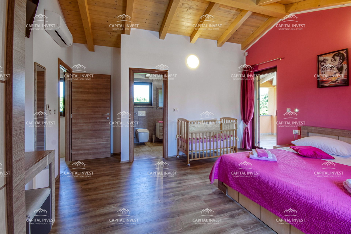 Istra, počitniška hiša v okolici Barbana