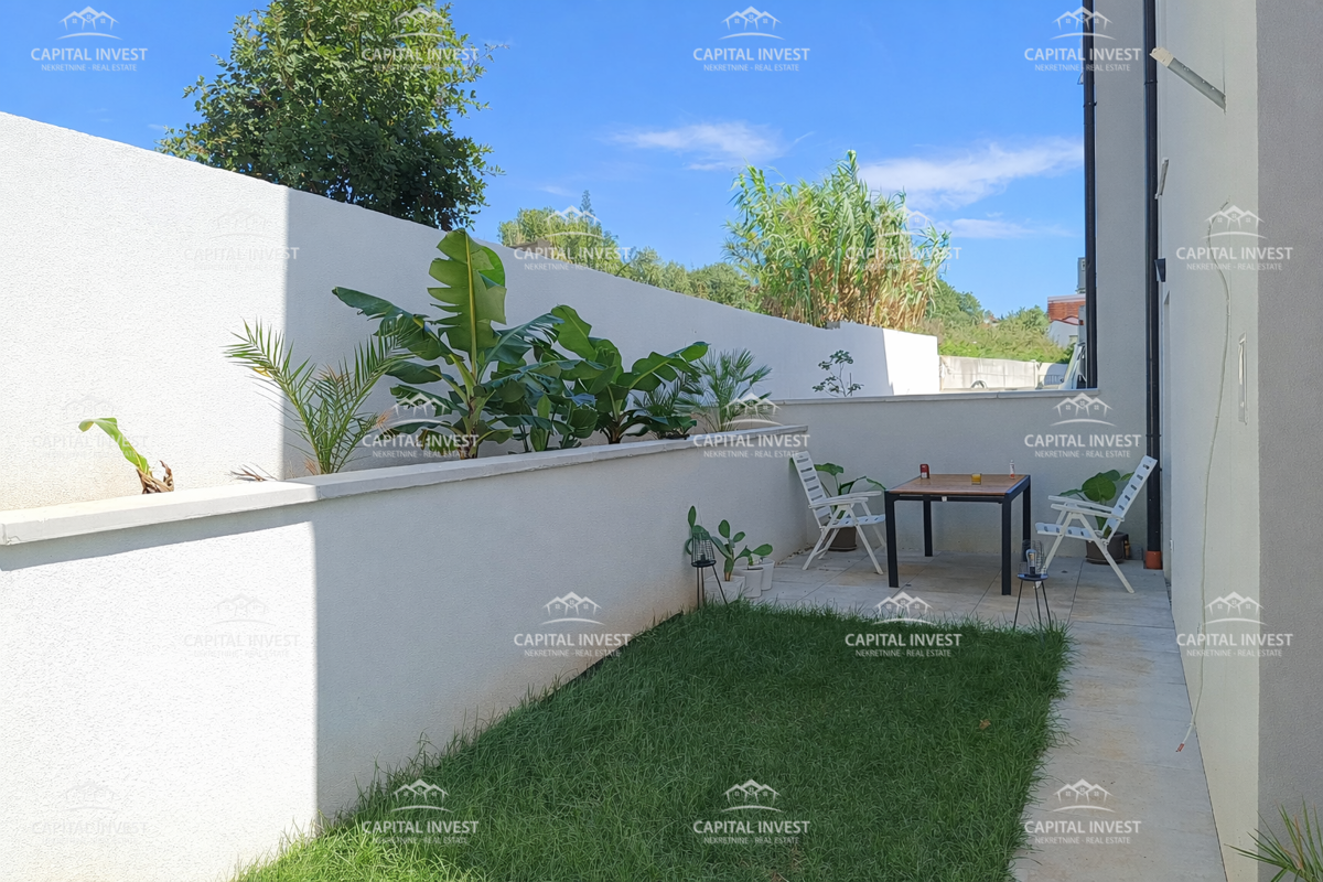 Stanovanje, novogradnja, dvosobno, terasa, vrt, Medulin, Istra