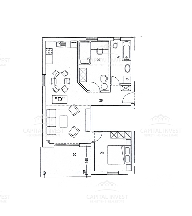 Trosobno stanovanje, Šijana, Pula, Istra