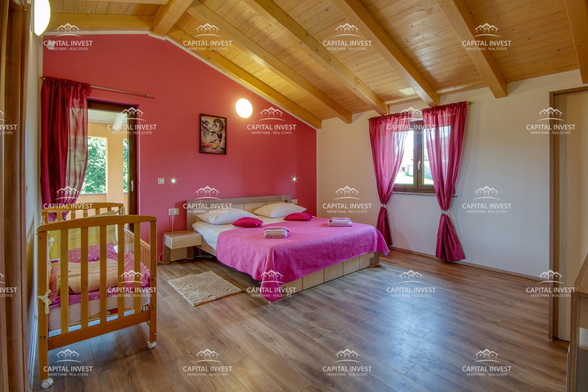 Istra, počitniška hiša v okolici Barbana