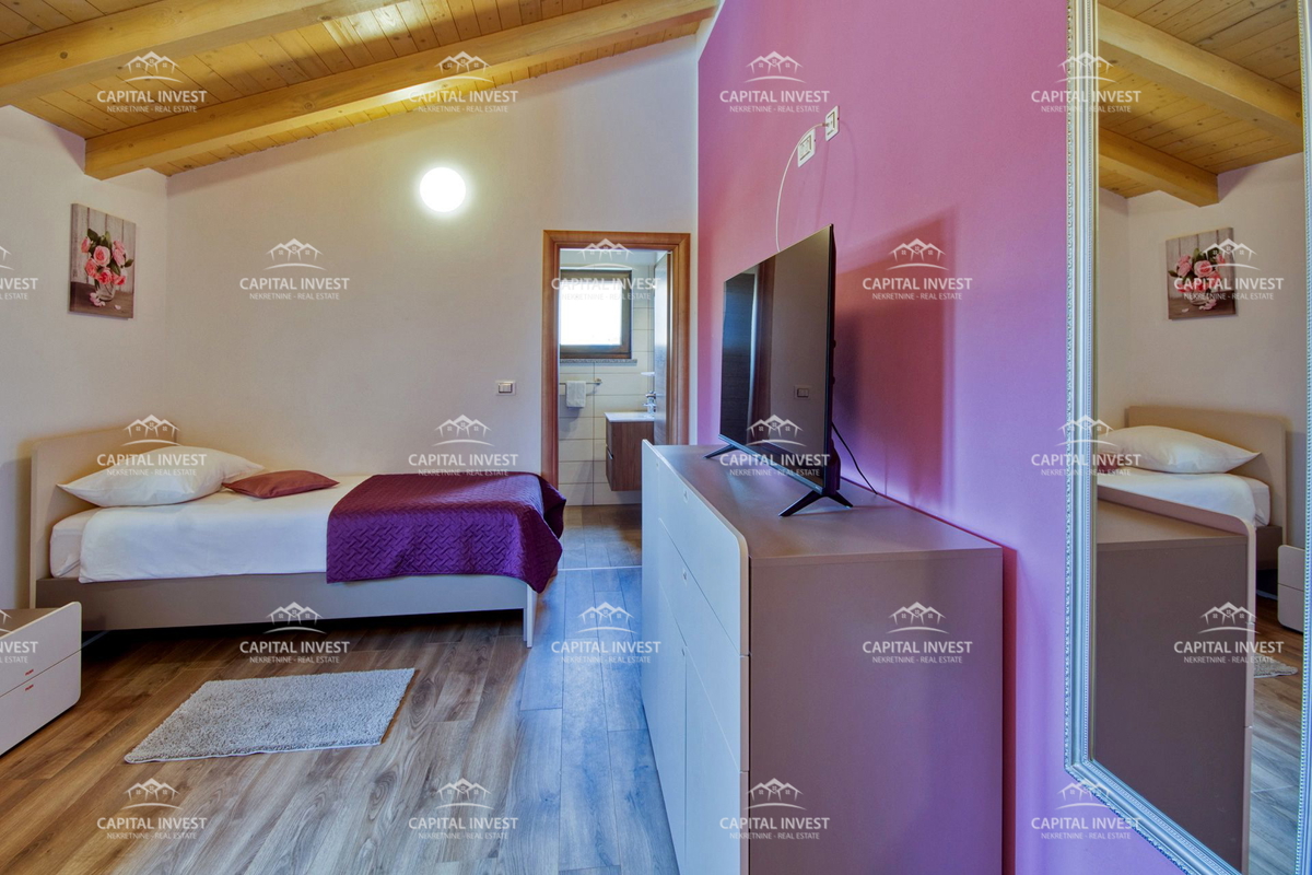 Istra, počitniška hiša v okolici Barbana