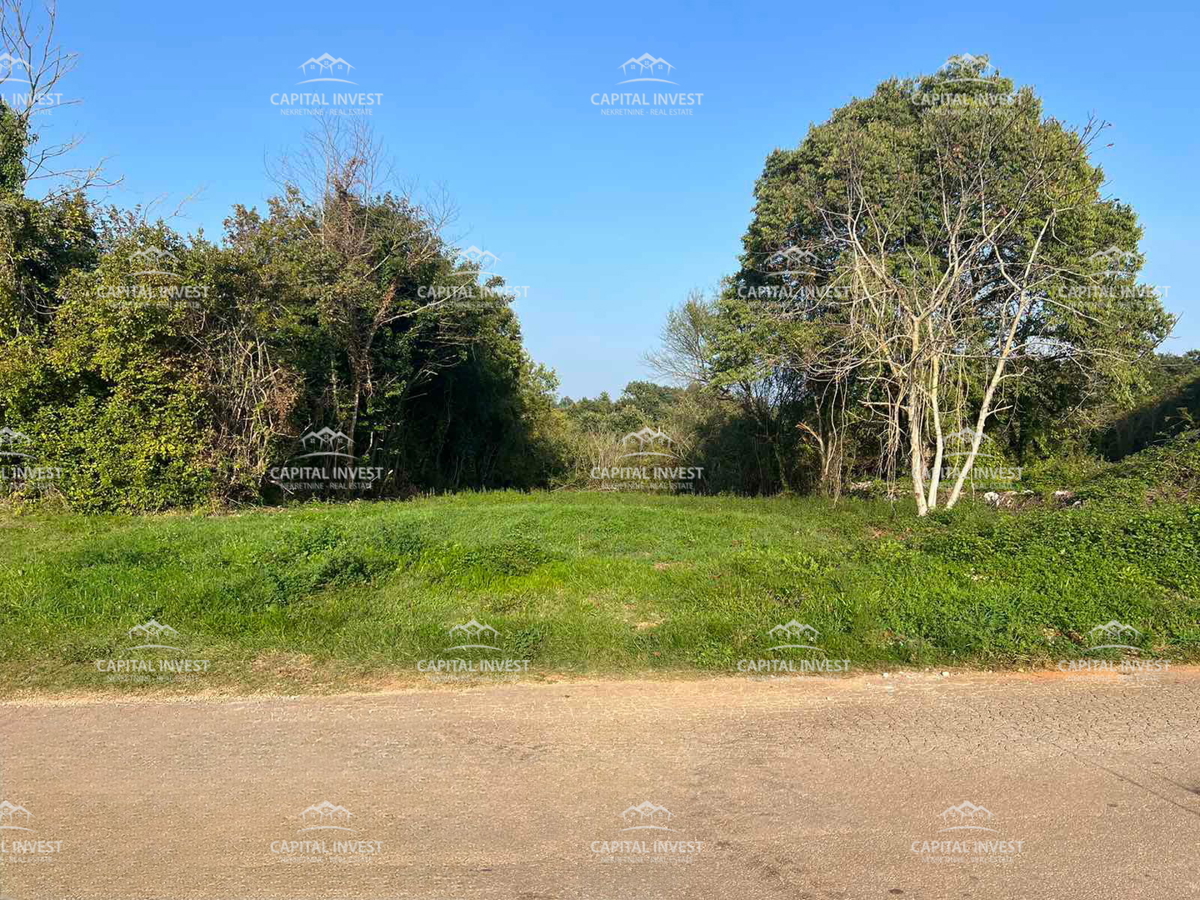 Gradbeno zemljišče s projektom, Barban, Istra