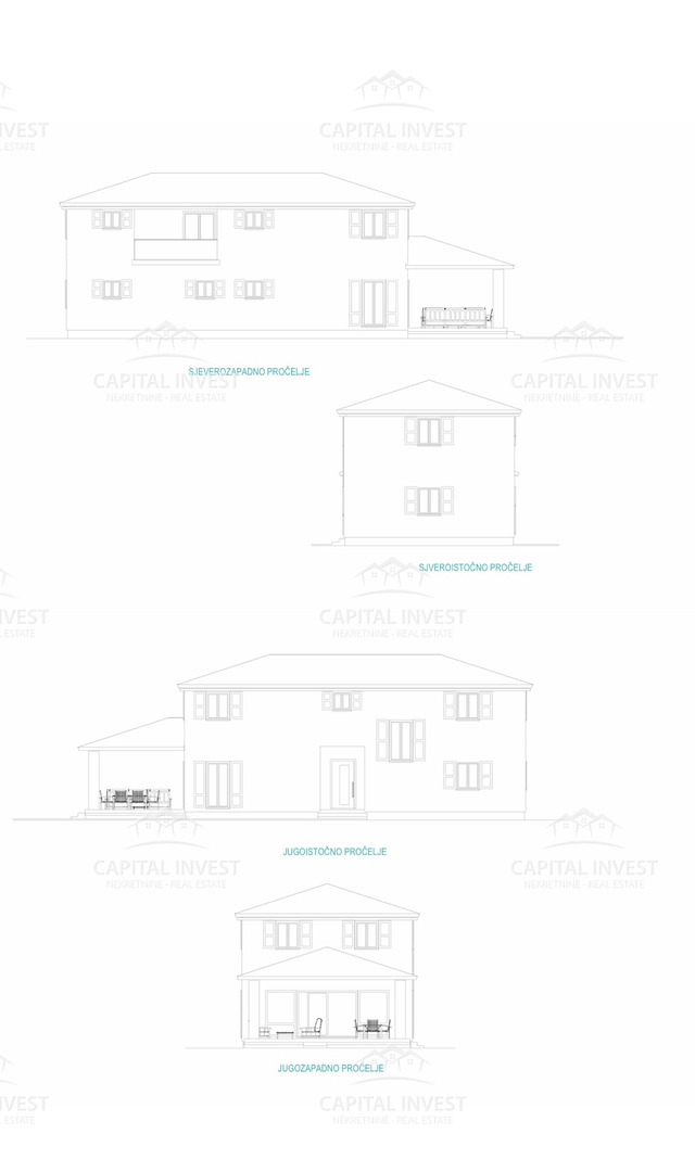 Gradbeno zemljišče s projektom, Barban, Istra
