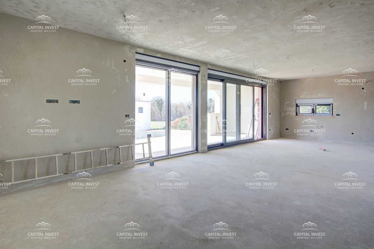 Hiša v gradnji, bazen, Barban, Istra