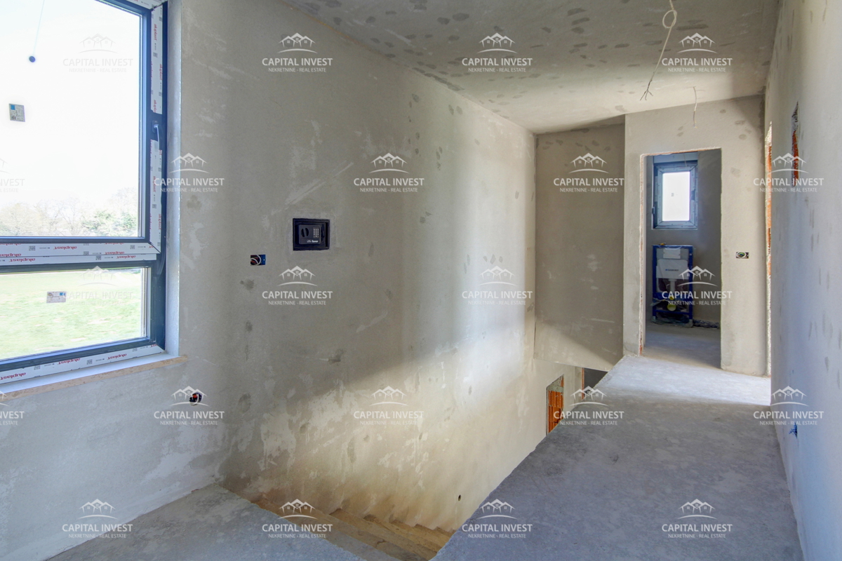 Hiša v gradnji, bazen, Barban, Istra