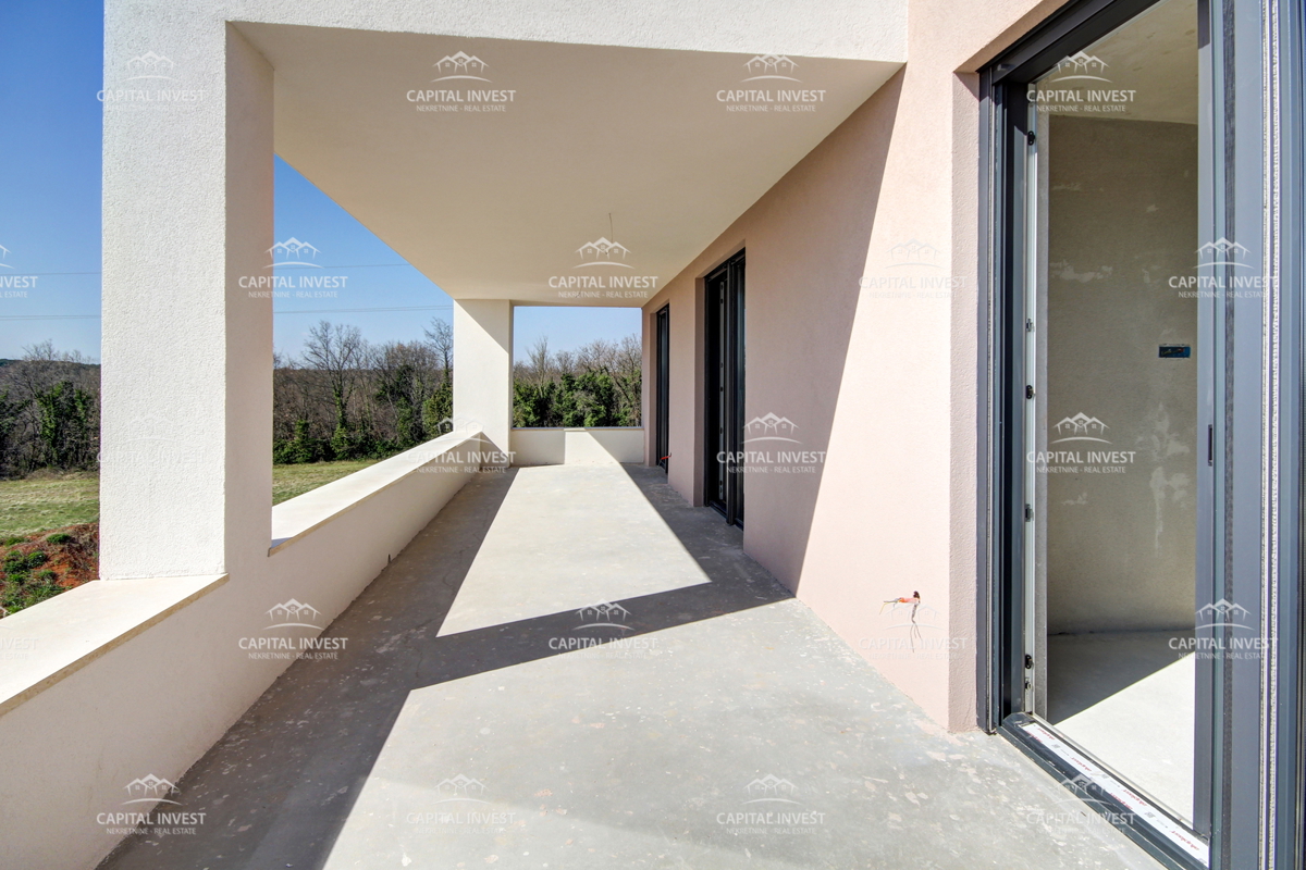 Hiša v gradnji, bazen, Barban, Istra