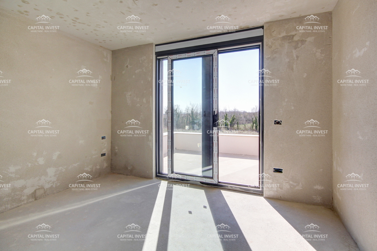 Hiša v gradnji, bazen, Barban, Istra