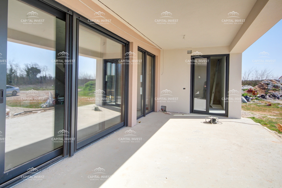 Hiša v gradnji, bazen, Barban, Istra