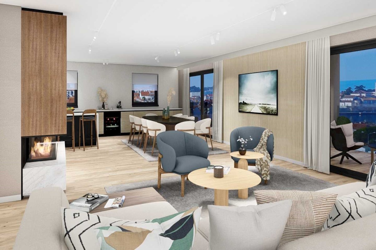 Ekskluziven penthouse v Poreču – panoramski pogled na morje in lastna garaža