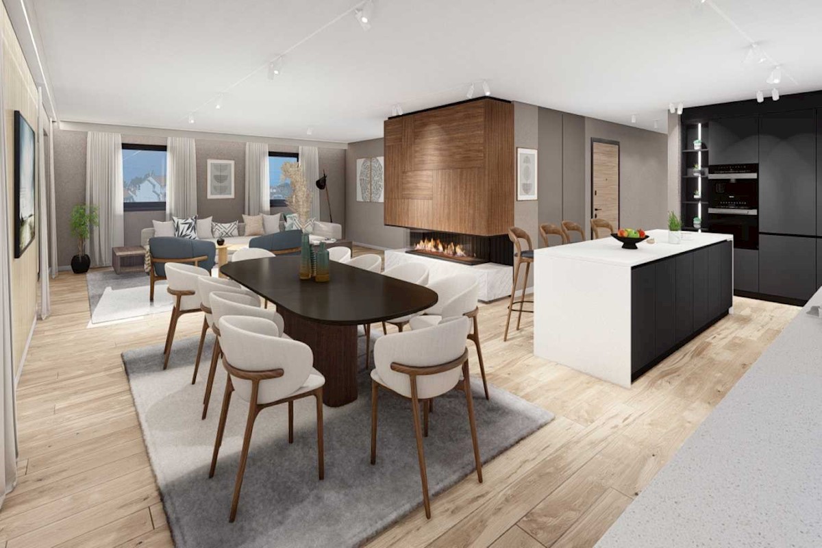 Ekskluziven penthouse v Poreču – panoramski pogled na morje in lastna garaža