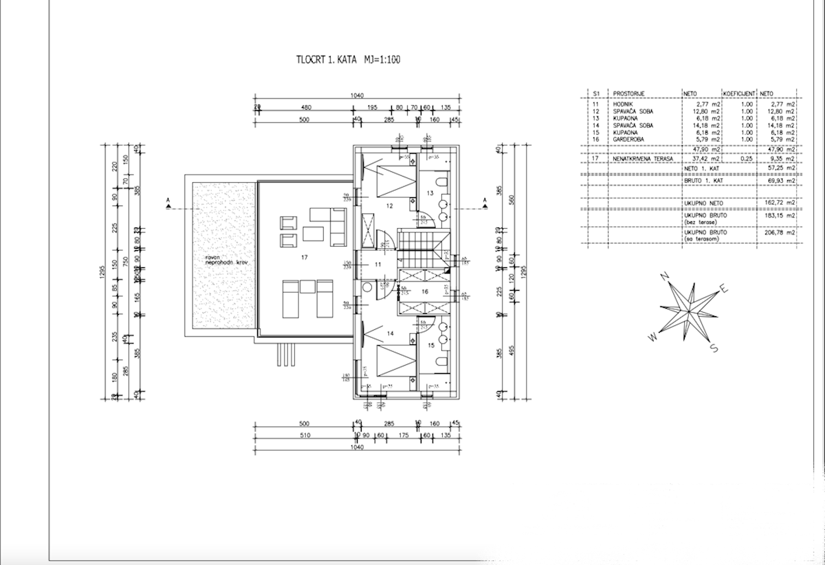 Poreč – okolica, gradbena parcela z dovoljenjem in projektom za moderno hišo z bazenom