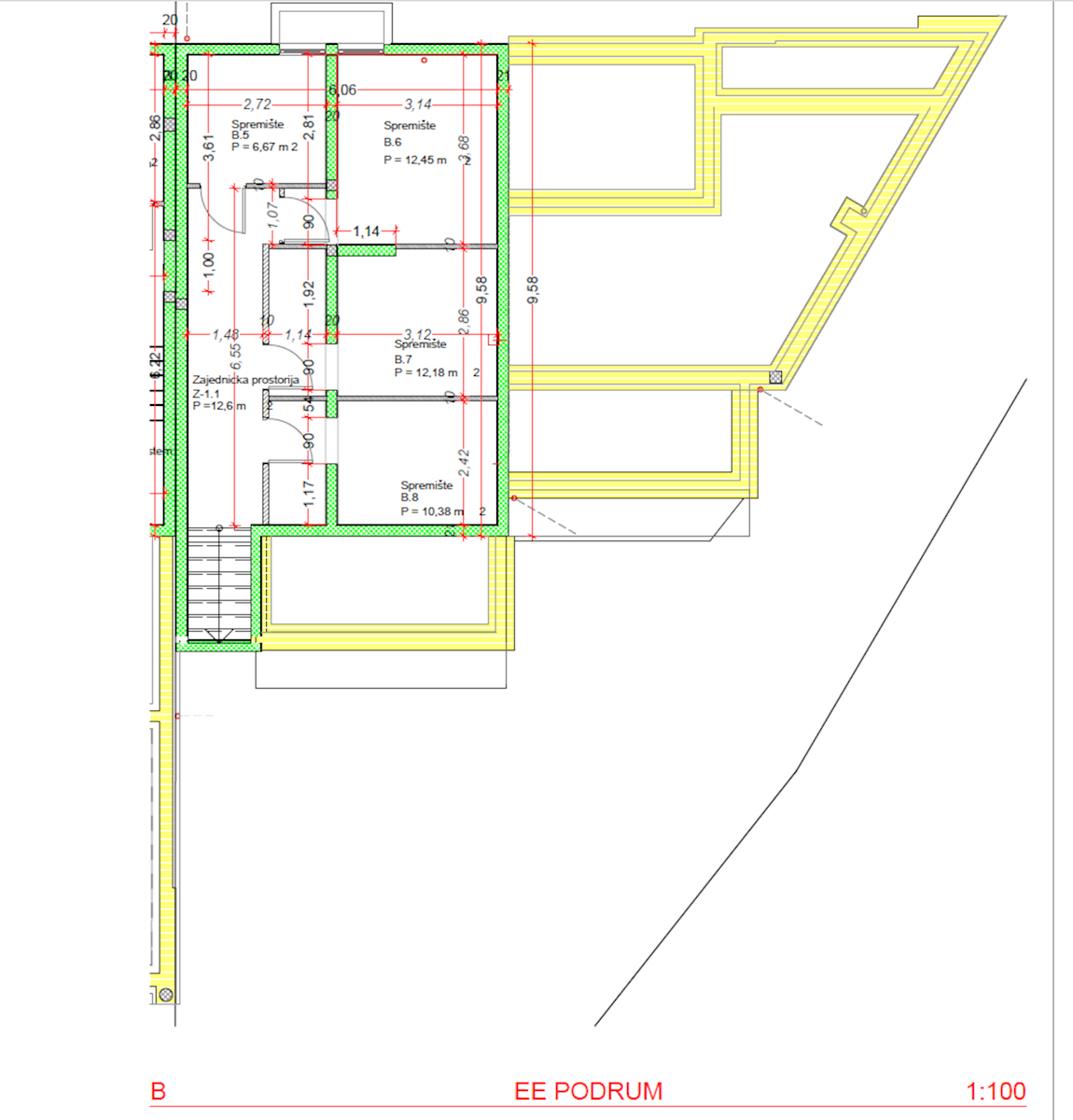 Apartma z vrtom in pogledom na morje – Novigrad, 20 m od plaže