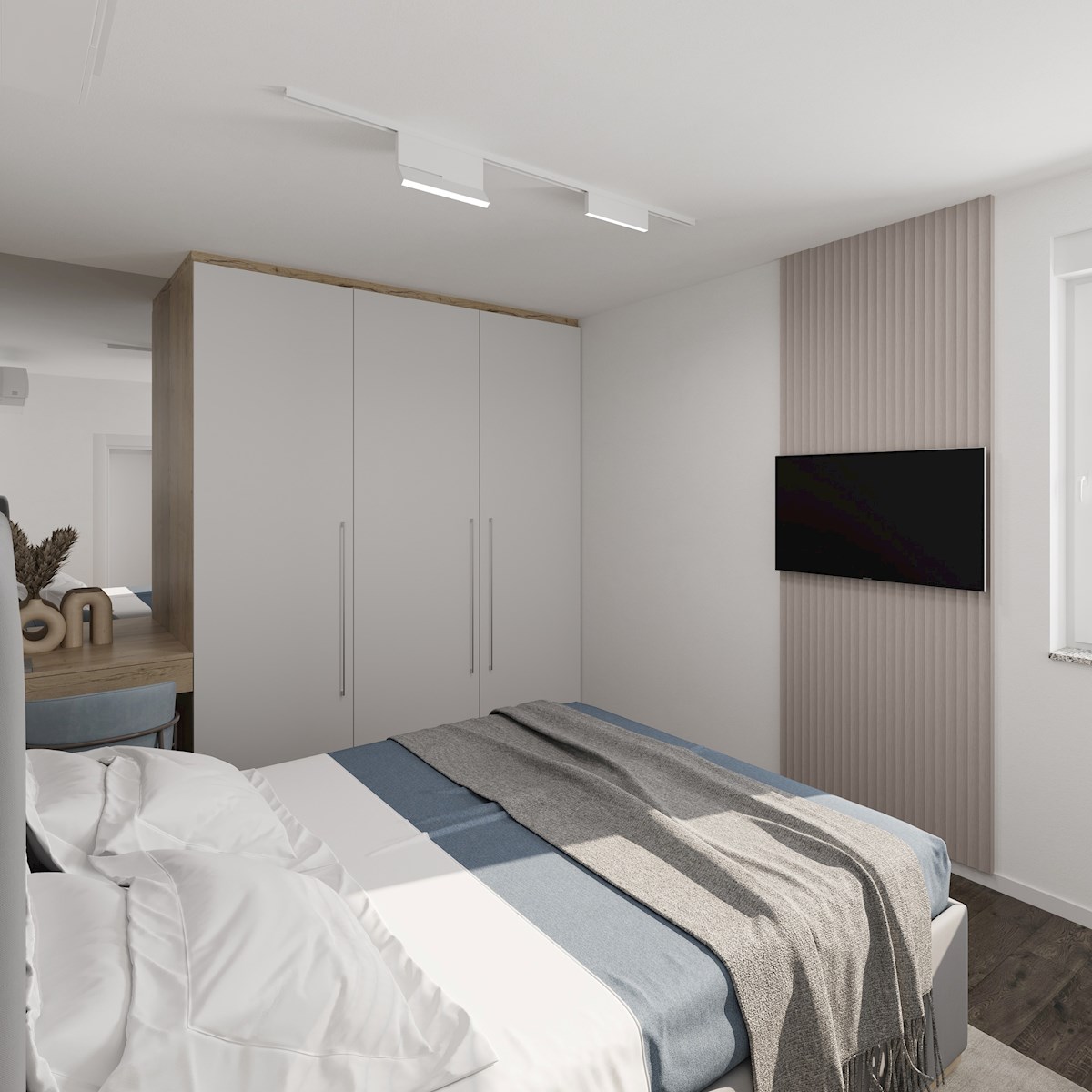Apartma z vrtom in pogledom na morje – Novigrad, 20 m od plaže