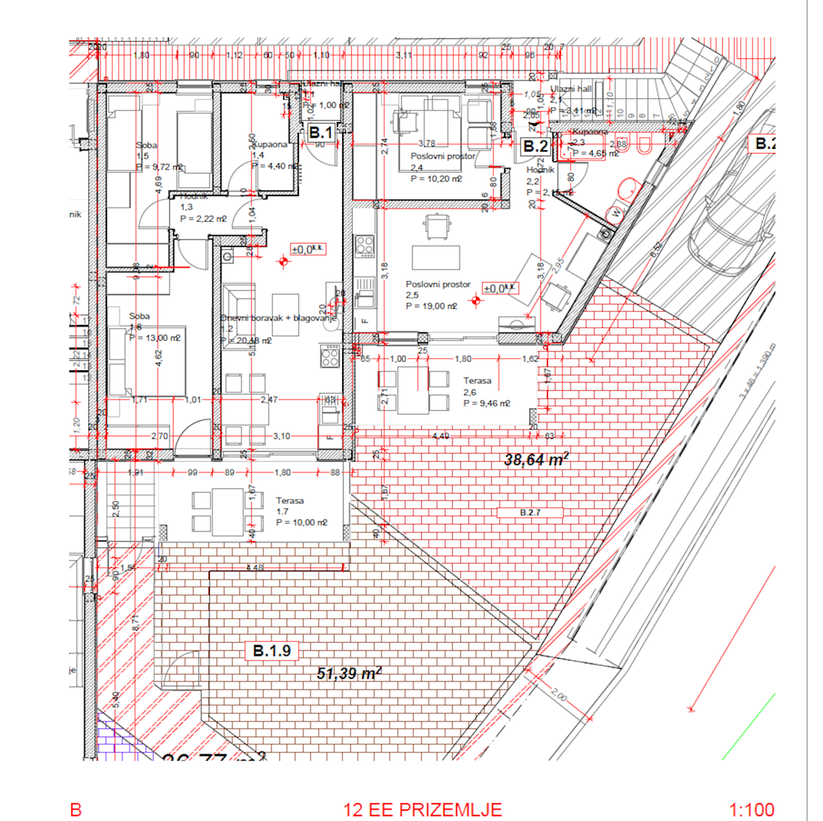 Apartma z vrtom in pogledom na morje – Novigrad, 20 m od plaže