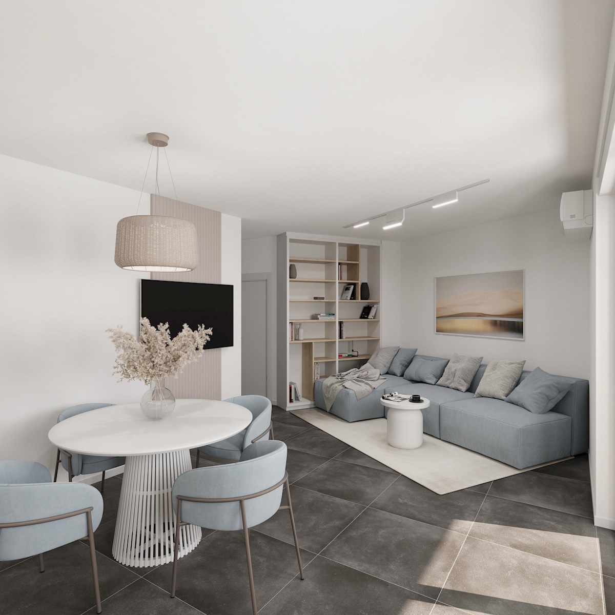 Apartma z vrtom in pogledom na morje – Novigrad, 20 m od plaže
