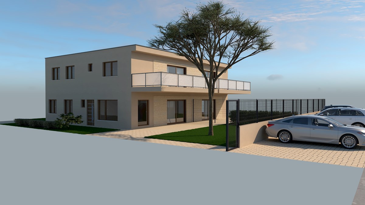 Poreč – Stanovanje z dvema spalnicama, 2 km od morja