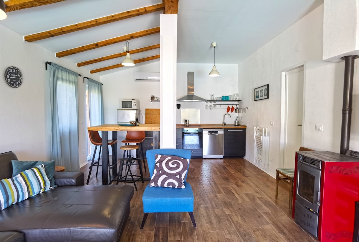 Hiša z bazenom v mirnem okolju – Brkač, Istra