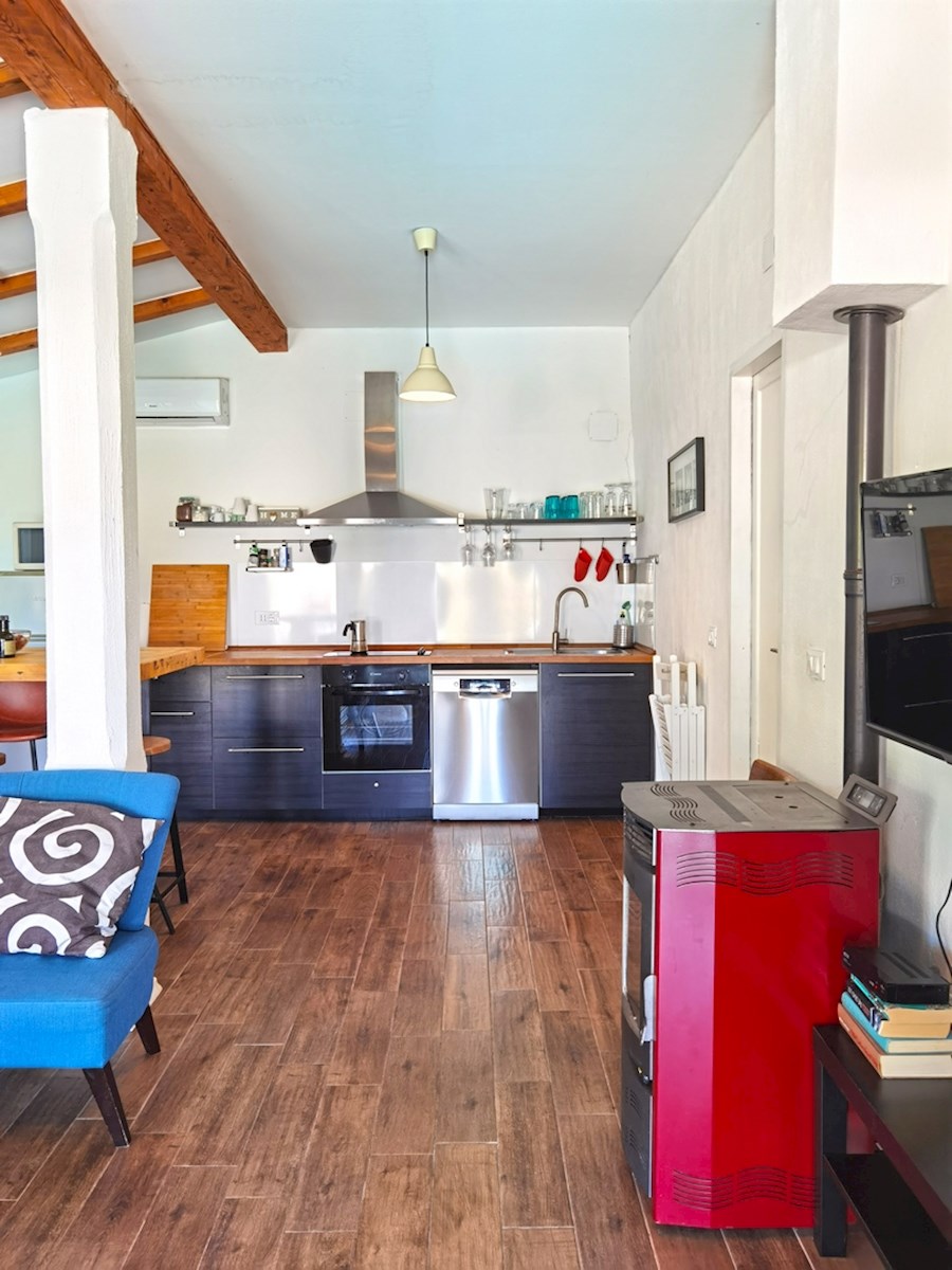 Hiša z bazenom v mirnem okolju – Brkač, Istra