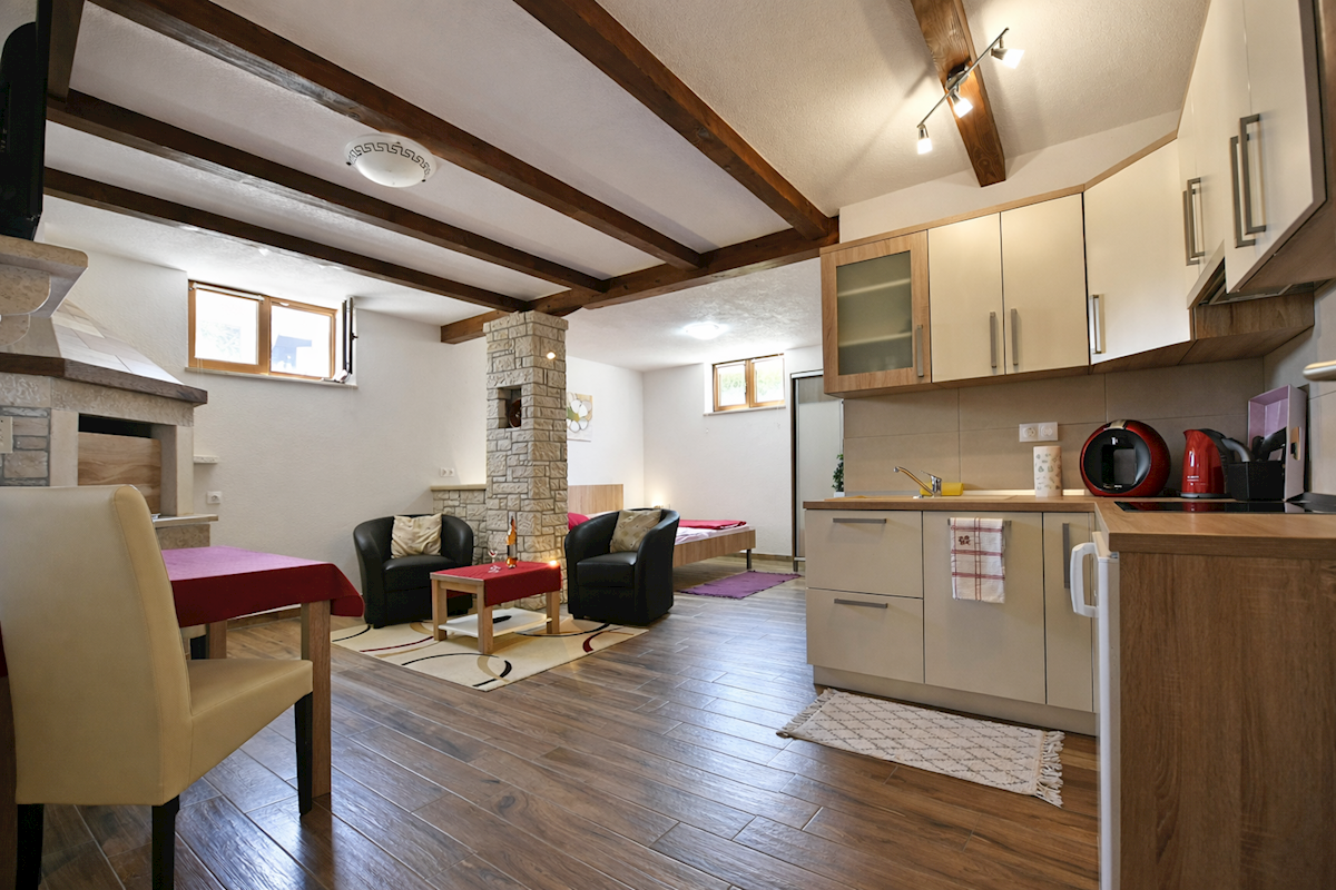 Hiša z bazenom in štirimi stanovanjskimi enotami v mirnem okolju – okolica Poreča