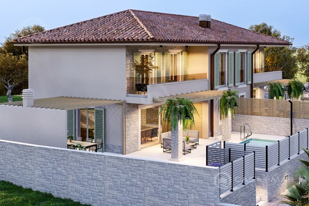 Hiša Malinska, Malinska-Dubašnica, 140m2