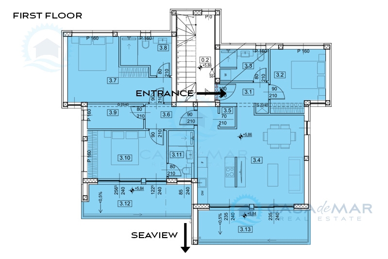 Stanovanje Crikvenica, 126m2