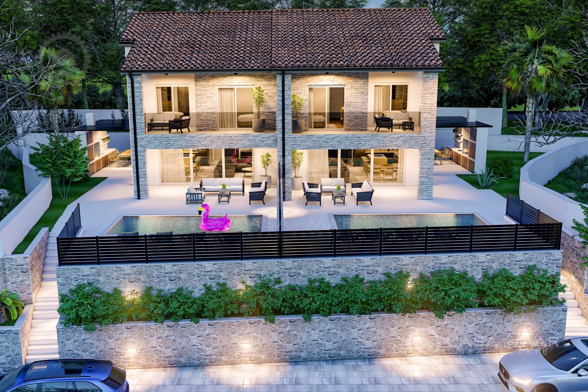 Hiša Malinska, Malinska-Dubašnica, 152m2