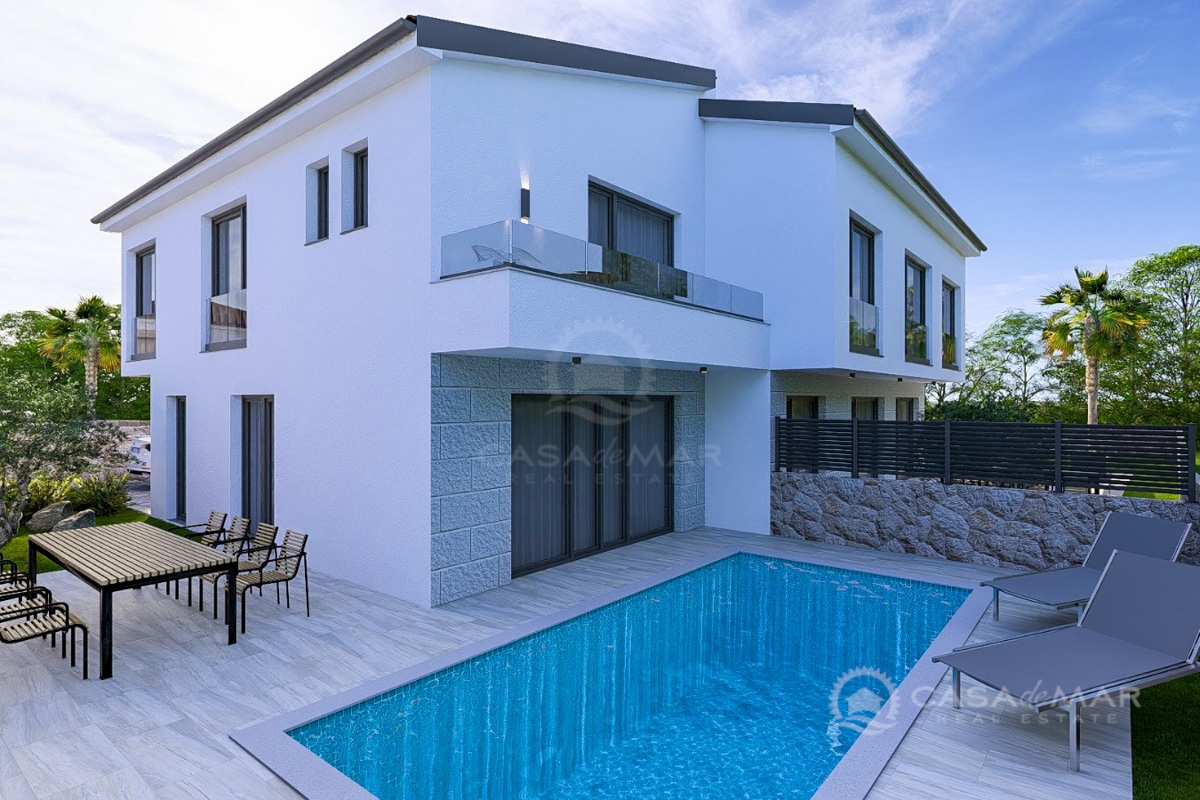 Hiša Malinska, Malinska-Dubašnica, 99m2