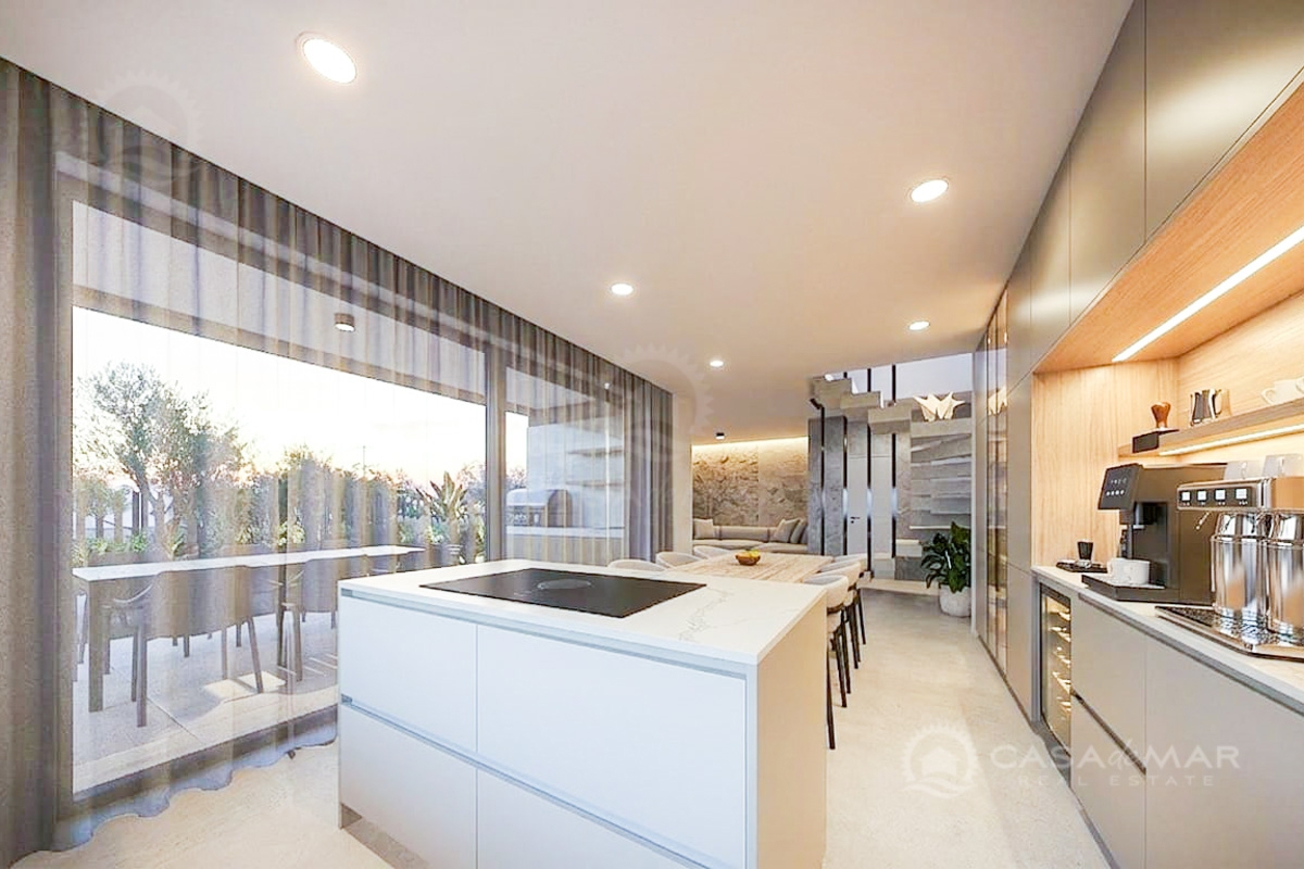 Novogradnja v okolici Malinske – dvojček z bazenom