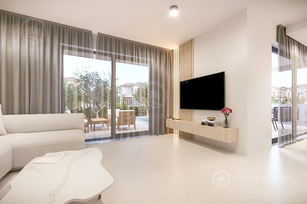 Dvojček z bazenom v mirni okolici Malinske – novogradnja!