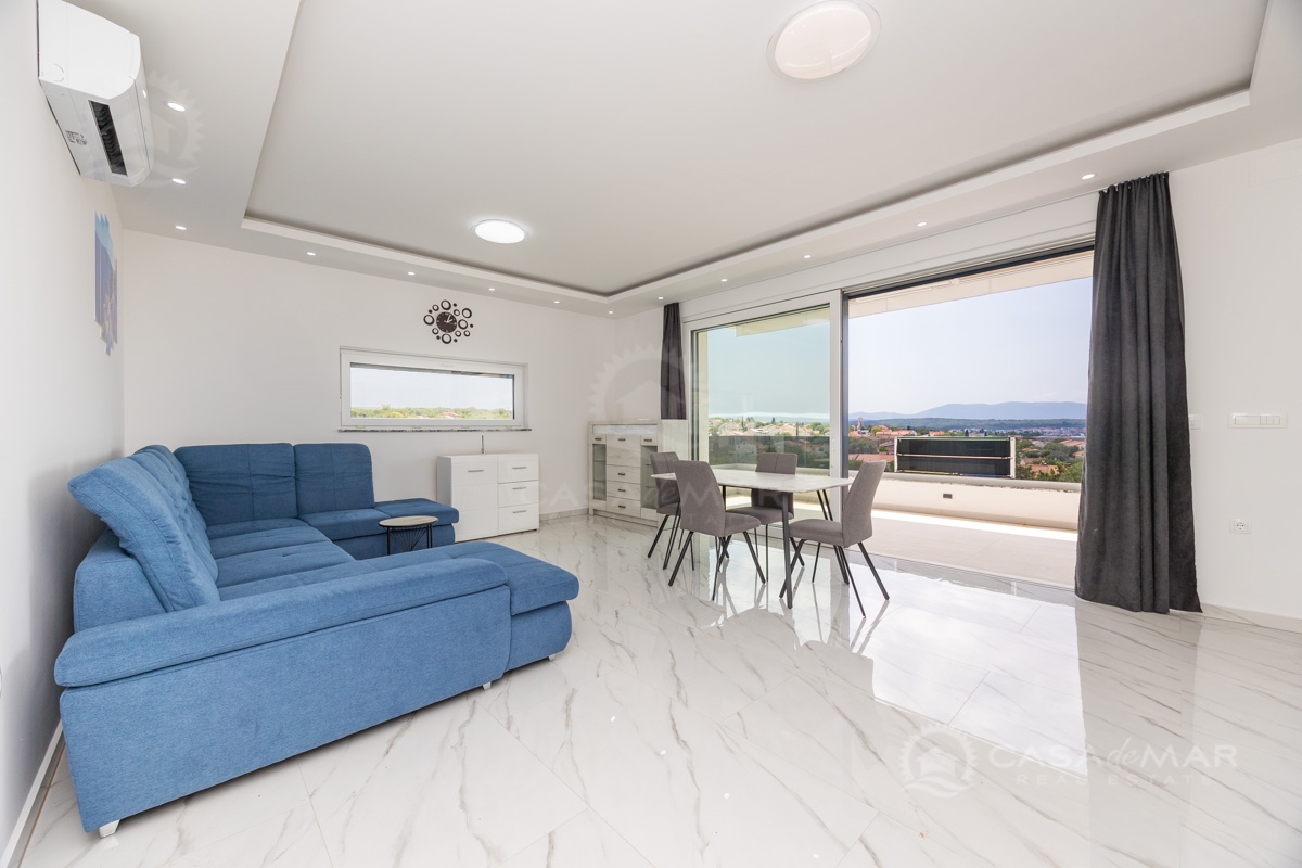Stanovanje Malinska, Malinska-Dubašnica, 72m2