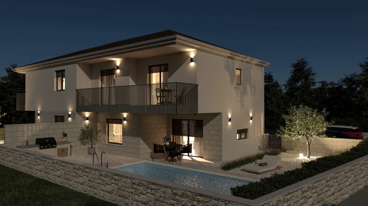 Stanovanje Malinska, Malinska-Dubašnica, 109m2