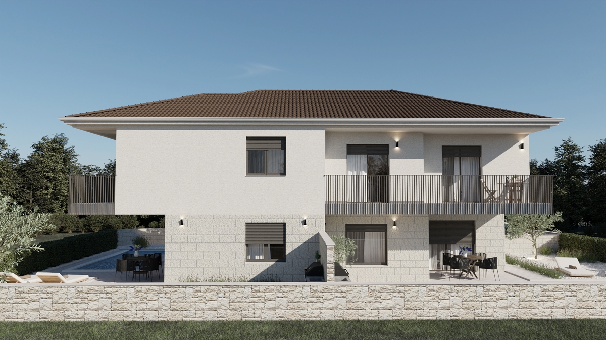 Stanovanje Malinska, Malinska-Dubašnica, 109m2