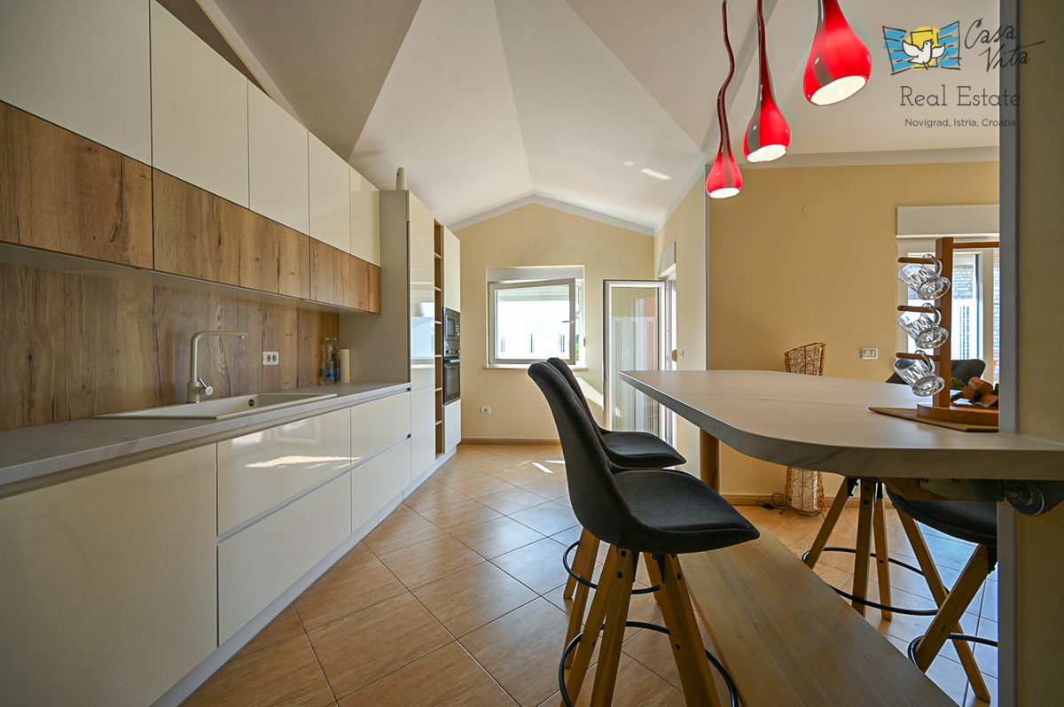 Apartma v Novigradu z dvema spalnicama