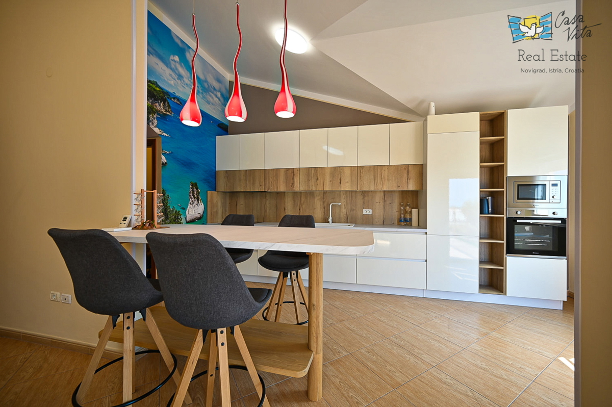 Apartma v Novigradu z dvema spalnicama