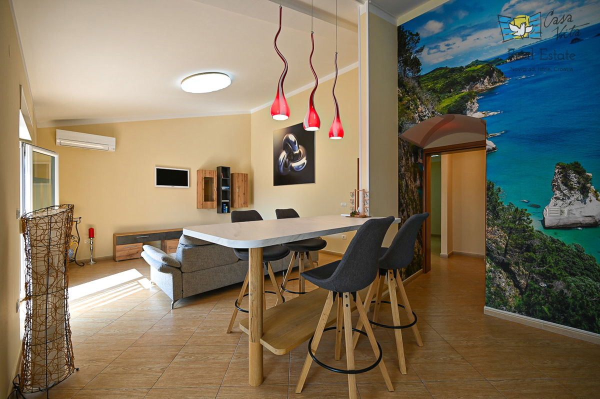 Apartma v Novigradu z dvema spalnicama