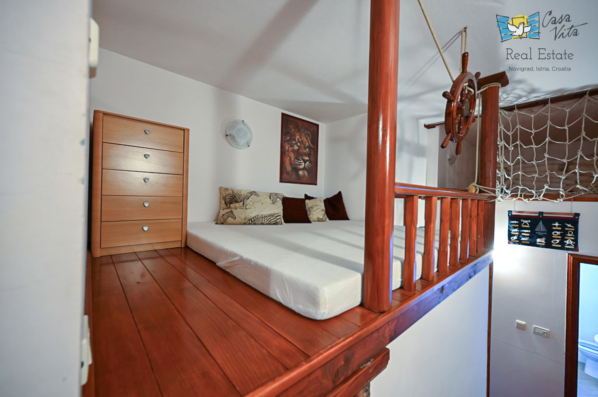 Apartma v pritličju s pogledom na morje - Novigrad