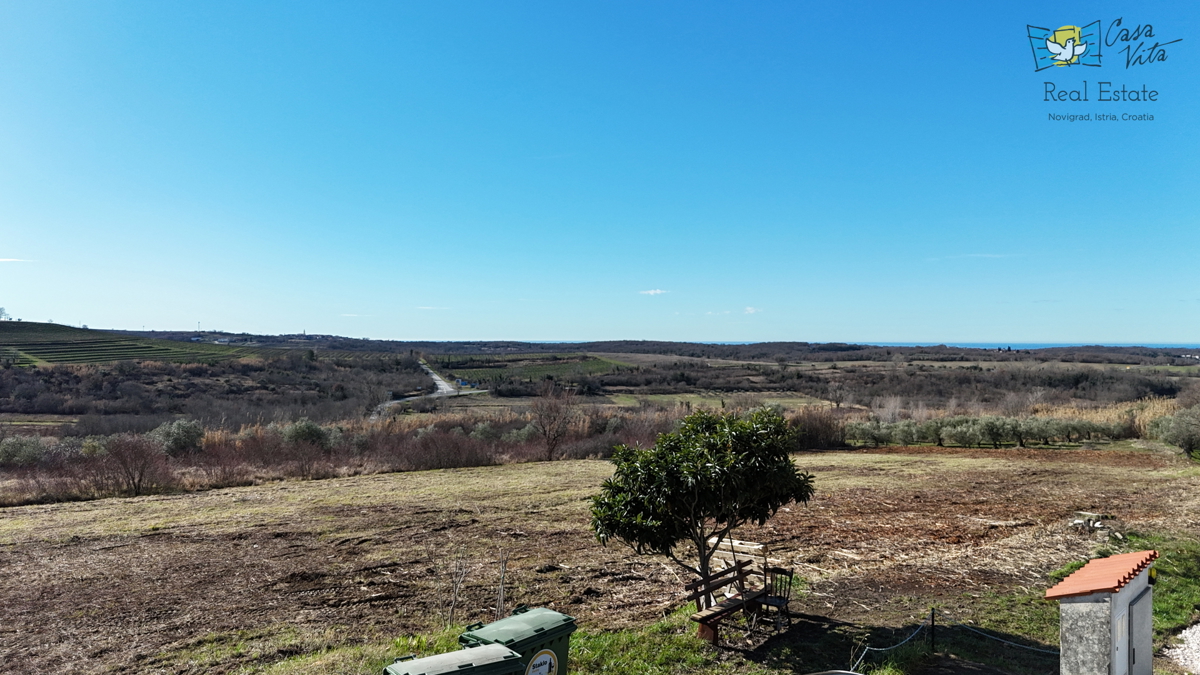 Istra, gradbeno zemljišče za družinsko hišo, Buje