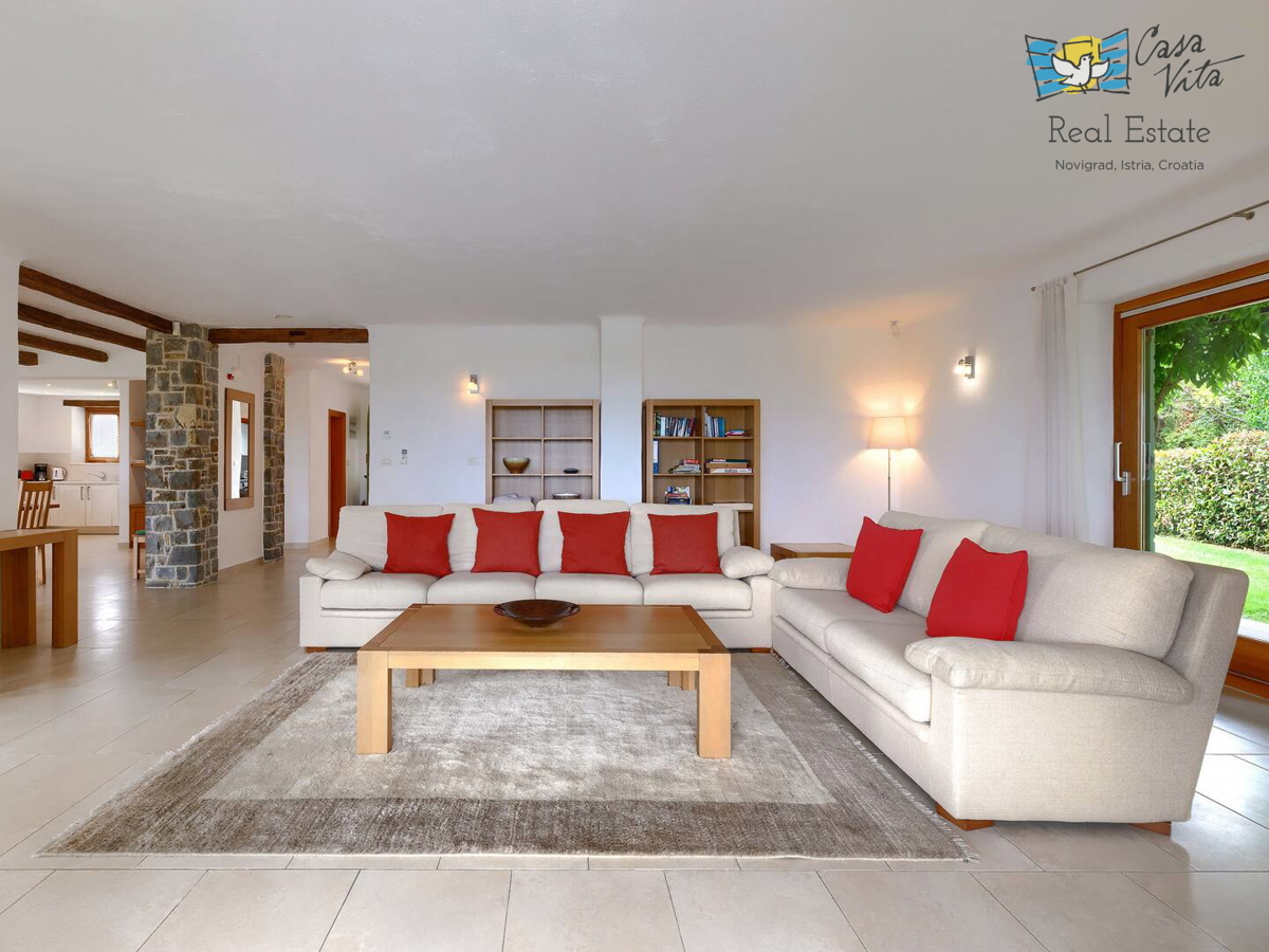 ISTRA, BUJE, Razkošna mediteranska hiša z velikim vrtom