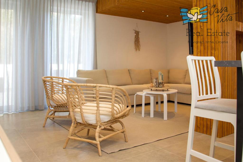 Apartmajska hiša 700m od morja in lepih plaž!