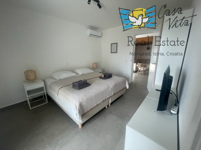 Apartmajska hiša 700m od morja in lepih plaž!