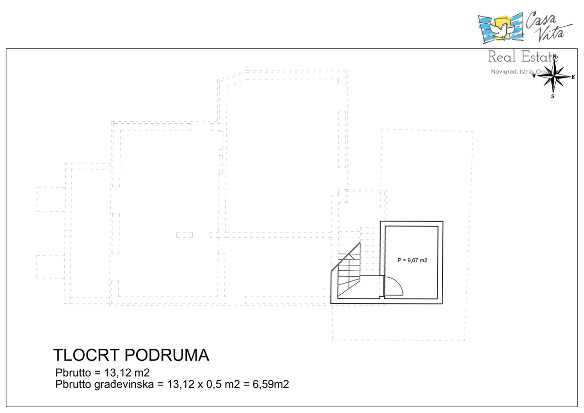 Hiša z apartmaji in čudovitim pogledom na morje