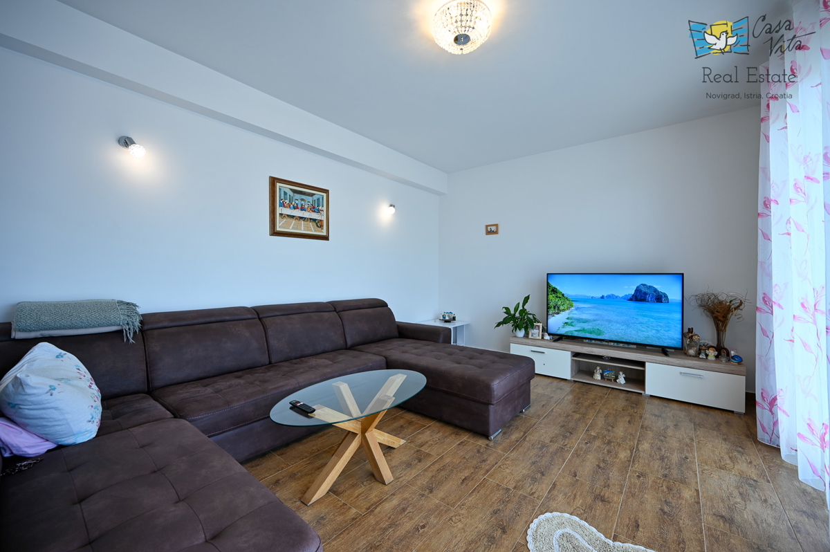 ISTRA, Novigrad - Stanovanje na odlični lokaciji 500 m od morja