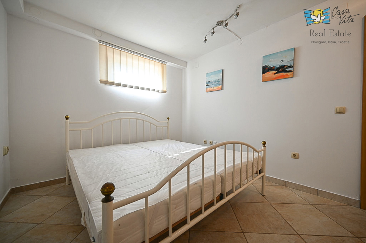 Apartma v pritličju na odlični lokaciji v Novigradu - 500m od morja!