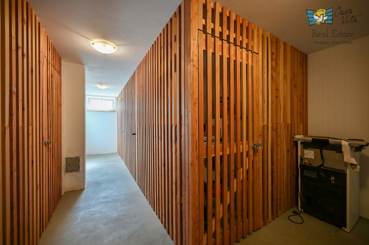 ISTRA, NOVIGRAD - Stanovanje z dvema spalnicama in lepim pogledom na morje!